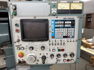 Mori Seiki-MORI SEIKI SL-1A CNC TURNING CENTER, YASNAC CNC CONTROL, 12-STATION TURRET, 6,000 RPM, MAX TURNING DIAMETER: 5.91", MAX TURNING LENGTH: 10.83", SWING OVER BED: 16.5", CHIP CONVEYOR, S/N 247-34B