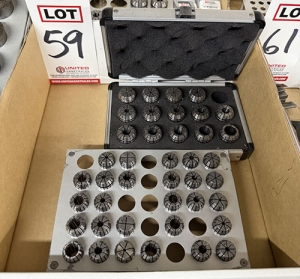 LOT - HAAS ER25 COLLET SET AND ER20 COLLETS-59
