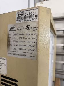 INGERSOLL RAND REFRIGERATED AIR DRYER, MODEL D42IN-102