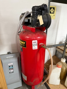 HUSKY PRO 3.2 HP AIR COMPRESSOR, 60-GALLON TANK, 135 MAX PSI-104