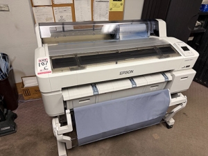 EPSON SURECOLOR T5270 36" LARGE-FORMAT COLOR INKJET PRINTER, MODEL K251A, S/N U88E003914-107C