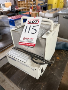 SENTRY AIR SYSTEMS (SAS) COMPACT MINI FUME EXTRACTOR, MODEL SS-200-MFE-115