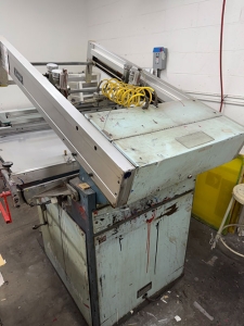 AMERICAN SCREEN PRINTING VACUUM PRESS, MODEL TEMPO2538, S/N 813184, 54" X 64" OVERALL-130