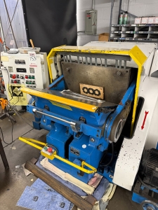 STANDARD PAPER BOX MACHINE CO. CLAMSHELL DIE CUTTER AND EMBOSSING PRESS, MODEL 20X27, S/N DX98399-153