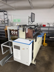 SPARTANICS ELECTRO-OPTICAL REGISTRATION SHEAR, MODEL M255, S/N M255*S/N119-154
