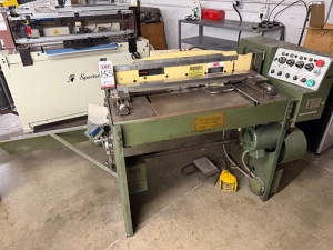 SPARTANICS ELECTRO-OPTICAL REGISTRATION SHEAR, MODEL WLIIIFG, S/N 267-155