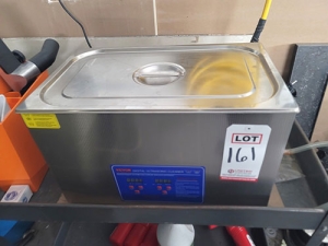 VEVOR DIGITAL ULTRASONIC CLEANER, MODEL JPS-100A, S/N 240918781120076-161