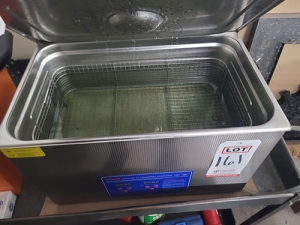 VEVOR DIGITAL ULTRASONIC CLEANER, MODEL JPS-100A, S/N 240918781120076-161
