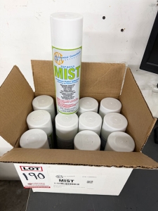 LOT - CASE OF CCI TOP BOND MIST, PREMIUM PALLET ADHESIVE, (12) SPRAY CANS-190