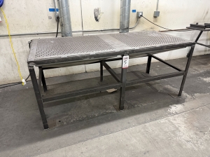 HEAVY DUTY DOWNDRAFT TABLE, 7' X 3' X 36" TOP HT-5