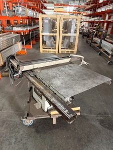 DELTA 10" UNISAW TABLE SAW, ON HEAVY DUTY LOCKING CASTERS-22