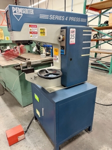 2017 PEMSERTER SERIES 4 HARDWARE INSERTION PRESS, S/N M4-6354, W/ FOOT SWITCH-25