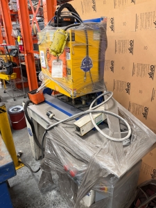 CUSTOM MADE HOLE BORING MACHINE, (OUT OF SERVICE)-31