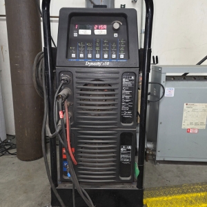 MILLER DYNASTY 350 WELDING POWER SOURCE, STOCK NO. 907204001, S/N ME140064L, W/ COOLMATE 3.5 CHILLER, GAS CYLINDER NOT INCLUDED-39