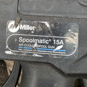 MILLER SPOOLMATIC 15A AIR COOLED SPOOL GUN-46B