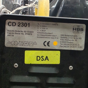 LOT - HBS CD2301 STUD WELDER W/ GUN AND LEADS-46C