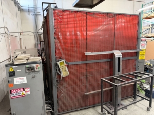 MOTOMAN WELDING CELL W/ ROBOTIC WELDING ARM, MOTOR REWIND REPAIR NEEDED-53
