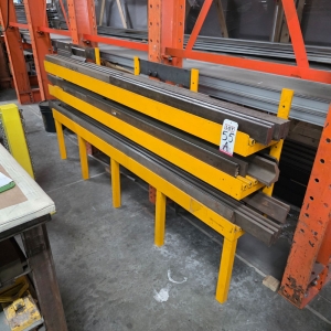 LOT - RACK, W/ CONTENTS OF PRESS BRAKE DIES, LENGTHS UP TO 99"-55A