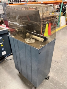 OMAX-2022 OMAX MAXIEM M2040 ABRASIVE WATERJET CUTTING SYSTEM, 3-AXIS CUTTING HEAD, TABLE SIZE: 13' 4" X 7'0" XY,  CUTTING TRAVEL: 13' 4" X 6' 8", Z-AXIS TRAVEL: 12", MAXJET 5I NOZZLE, 600 LB. ABRASIVE HOPPER, PULL-TO-OPEN VALVE SINGLE NOZZLE, WATER FILTER, CUTTING TABLE, S/N M20405268-57