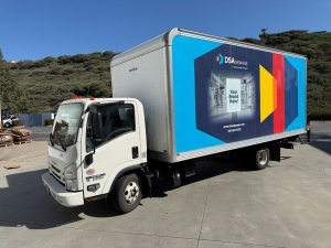 2022 ISUZU NPR HD BOX TRUCK, 5.2L 4-CYLINDER TURBO DIESEL ENGINE, 20' BOX, 215 HP, REAR LIFTGATE, APPROX. 19,807 MILES, CA LIC: 33384J3, VIN: JALC4W161N7014381-62