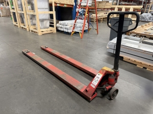 VESTIL MFG. LONG PALLET JACK, 8' FORKS, 4,400 LB CAPACITY-68