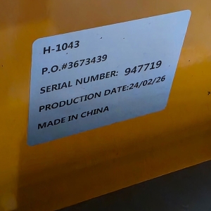 ULINE PALLET JACK, MODEL H-1043, 5,500 LB CAPACITY-69