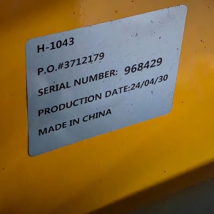 ULINE PALLET JACK, MODEL H-1043, 5,500 LB CAPACITY-72