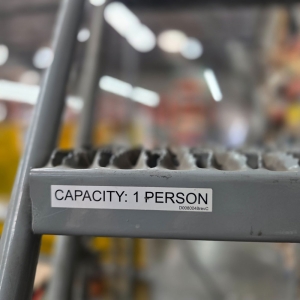 COTTERMAN ROLLING STOCK LADDER, 450 LB CAPACITY, 10' TOP PLATFORM HT-78