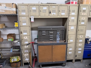 LOT - (2) SETS OF LOCKERS, 70" X 18" X 78" HT-191