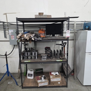 SHELF UNIT, 4' X 2' X 6' HT, CONTENTS NOT INCLUDED-212