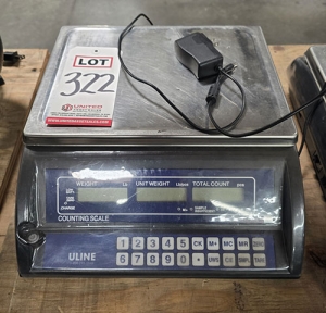 ULINE COUNTING SCALE, MODEL JCE-30K, 60 LB CAPACITY-322