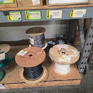 LOT - APPROX. (31) SPOOLS OF ASSORTED WIRE-361
