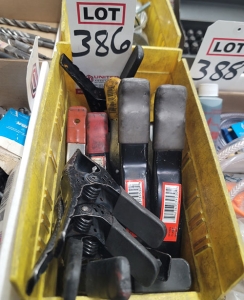 LOT - (11) SPRING CLAMPS-386