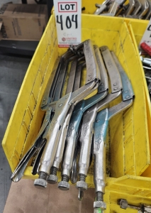 LOT - (5) VISE-GRIP PLIERS-404
