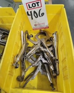 LOT - SMALL VISE-GRIP PLIERS-406