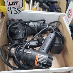 LOT - (3) HEAT GUN BLOWERS-435