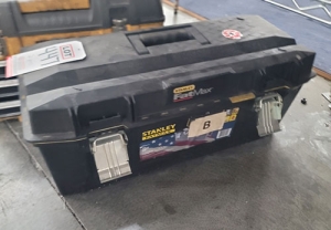 LOT - (2) PLASTIC TOOLBOXES-447