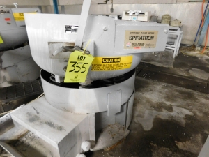 ROTO-FINISH SPIRATRON, ER SERIES, 5 CUBIC FOOT VIBRATORY FINISHER-355