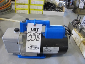 EMERSON VACUUM PUMP  (G-49) LOADING & HANDLING FEE $5-