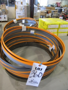 LOT BAND SAW BLADES (G-49) LOADING & HANDLING FEE $5-