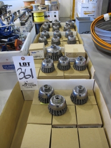 LOT WEILER WIRE CUP BRUSHES (G-49) LOADING & HANDLING FEE $5-