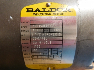 LOT OF (3) ELECTRIC MOTORS (SEE PHOTOS OF SPEC. PLATES FOR DETAILS), ORANGE TOOLBOX FULL OF PIPE BENDING TOOLS, SNAP-ON TORQUE GUAGE, 3/4"& 1" DRIVE SOCKET WRENCHES W/(5) LARGE SOCKETS, (2) RIGGING HOOKS, SLIDE HAMMER, SLEDGEHAMMER, PNEUMATIC TOOL-362