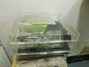 LOT OF (4) MITUTOYO DIGI-TEST DIGIMATIC CALIPER GAGES, TRI-ROLL THREAD COMPARATOR NO. 7 FRAME, MUELLER MODEL 3500 ID/OD GAGE,STARRETT MODEL 1175 INDICATOR GROOVE GAGE-368