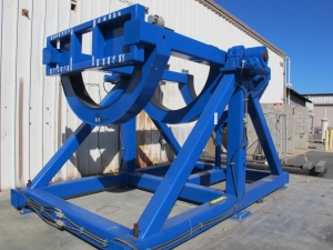 2010 SSID MECHANICAL SERVICES JOB #51805 UPENDER, 12' IN LENGTH, 6' WIDE, 3' DEEP, FRAME: 9'-6"X16'-6", CONSTRUCTION, 10"X10" TUBE SUPPORTS, 8"X8" STAND SUPPORTS W/ 5 HP HYDRAULIC POWER SUPPLY, 44,000 LB CAP (G-49) LOADING & HANDLING FEE $750-