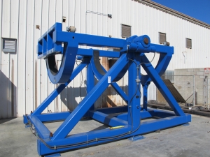 2010 SSID MECHANICAL SERVICES JOB #51805 UPENDER, 12' IN LENGTH, 6' WIDE, 3' DEEP, FRAME: 9'-6"X16'-6", CONSTRUCTION, 10"X10" TUBE SUPPORTS, 8"X8" STAND SUPPORTS W/ 5 HP HYDRAULIC POWER SUPPLY, 44,000 LB CAP (G-49) LOADING & HANDLING FEE $750-