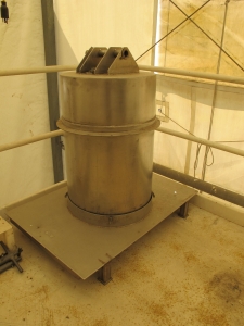 RUBB BUILDING SYSTEMS TENT 25' X 21' X 18' (G-48) LOADING & HANDLING FEE $3,000-