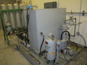 CRANEVEYOR 16' X 22' OVERHEAD CRANE W/ YALE 2-TON CRANE S/N 42880 (W-46) LOADING & HANDLING FEE $2,500-