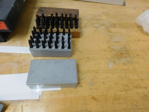 LISTA 6 DRAWER WORKBENCH, W/(2) STAMP SETS-385