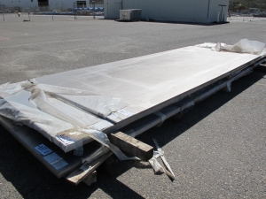 72" X 240" X 2" X 9,452 LBS ZERON 100 METAL PLATE, S/N 16397011 (W-46 YARD) LOADING & HANDLING FEE $25-
