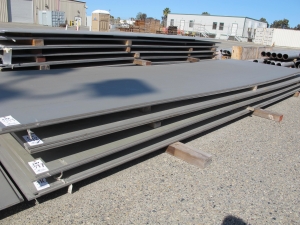 LOT (3) 72" X 240" X 1/2" X 2,599 LBS (TOTAL 7,797 LBS) ZERON SA-240ED2010 METAL PLATE (W-46 YARD) LOADING & HANDLING FEE $25-